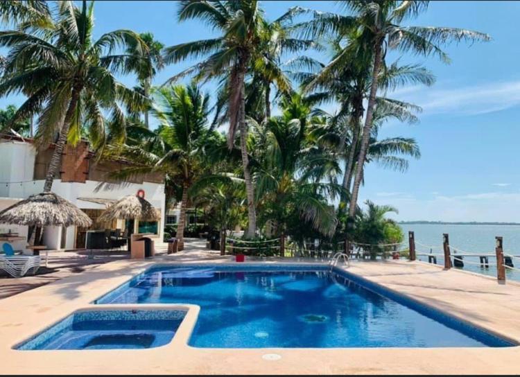 Hotel La Marina Del Rio La Pesca Eksteriør bilde